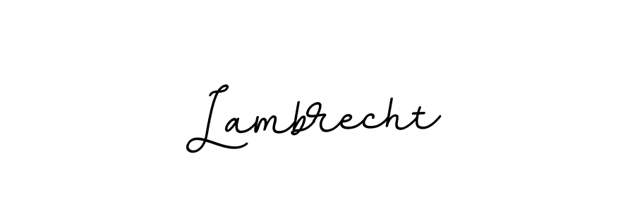 if you are searching for the best signature style for your name Lambrecht. so please give up your signature search. here we have designed multiple signature styles  using BallpointsItalic-DORy9. Lambrecht signature style 11 images and pictures png