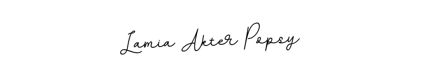 Also we have Lamia Akter Popsy name is the best signature style. Create professional handwritten signature collection using BallpointsItalic-DORy9 autograph style. Lamia Akter Popsy signature style 11 images and pictures png