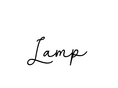 Design your own signature with our free online signature maker. With this signature software, you can create a handwritten (BallpointsItalic-DORy9) signature for name Lamp. Lamp signature style 11 images and pictures png