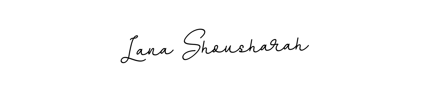 Once you've used our free online signature maker to create your best signature BallpointsItalic-DORy9 style, it's time to enjoy all of the benefits that Lana Shousharah name signing documents. Lana Shousharah signature style 11 images and pictures png