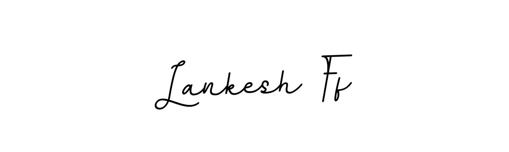 Make a beautiful signature design for name Lankesh Ff. With this signature (BallpointsItalic-DORy9) style, you can create a handwritten signature for free. Lankesh Ff signature style 11 images and pictures png
