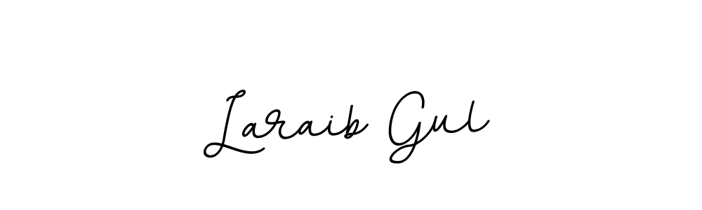 BallpointsItalic-DORy9 is a professional signature style that is perfect for those who want to add a touch of class to their signature. It is also a great choice for those who want to make their signature more unique. Get Laraib Gul name to fancy signature for free. Laraib Gul signature style 11 images and pictures png