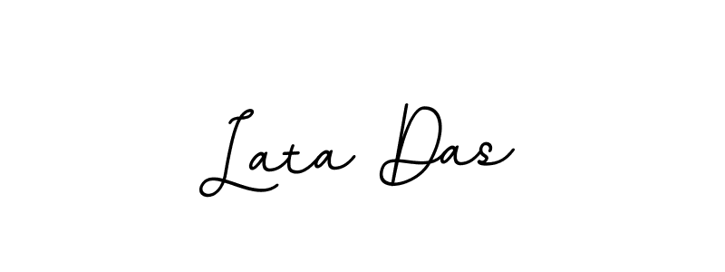 Similarly BallpointsItalic-DORy9 is the best handwritten signature design. Signature creator online .You can use it as an online autograph creator for name Lata Das. Lata Das signature style 11 images and pictures png