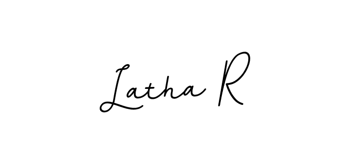 How to make Latha R signature? BallpointsItalic-DORy9 is a professional autograph style. Create handwritten signature for Latha R name. Latha R signature style 11 images and pictures png