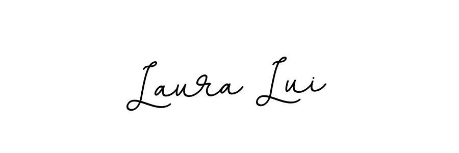 You should practise on your own different ways (BallpointsItalic-DORy9) to write your name (Laura Lui) in signature. don't let someone else do it for you. Laura Lui signature style 11 images and pictures png