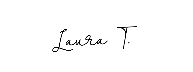 Similarly BallpointsItalic-DORy9 is the best handwritten signature design. Signature creator online .You can use it as an online autograph creator for name Laura T.. Laura T. signature style 11 images and pictures png