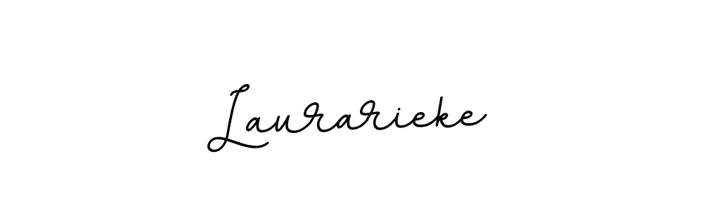 Use a signature maker to create a handwritten signature online. With this signature software, you can design (BallpointsItalic-DORy9) your own signature for name Laurarieke. Laurarieke signature style 11 images and pictures png