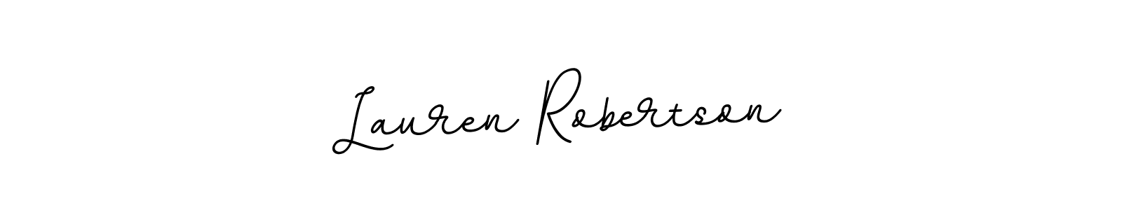 The best way (BallpointsItalic-DORy9) to make a short signature is to pick only two or three words in your name. The name Lauren Robertson include a total of six letters. For converting this name. Lauren Robertson signature style 11 images and pictures png