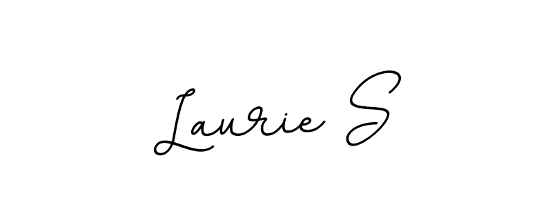 Similarly BallpointsItalic-DORy9 is the best handwritten signature design. Signature creator online .You can use it as an online autograph creator for name Laurie S. Laurie S signature style 11 images and pictures png