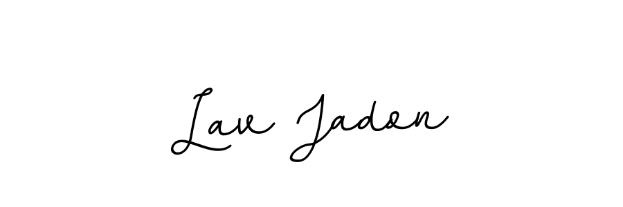 Make a beautiful signature design for name Lav Jadon. Use this online signature maker to create a handwritten signature for free. Lav Jadon signature style 11 images and pictures png