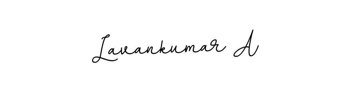 Create a beautiful signature design for name Lavankumar A. With this signature (BallpointsItalic-DORy9) fonts, you can make a handwritten signature for free. Lavankumar A signature style 11 images and pictures png