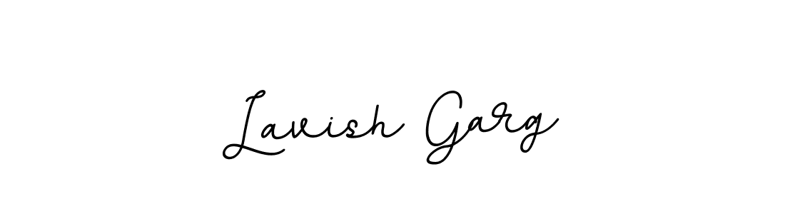 How to make Lavish Garg name signature. Use BallpointsItalic-DORy9 style for creating short signs online. This is the latest handwritten sign. Lavish Garg signature style 11 images and pictures png