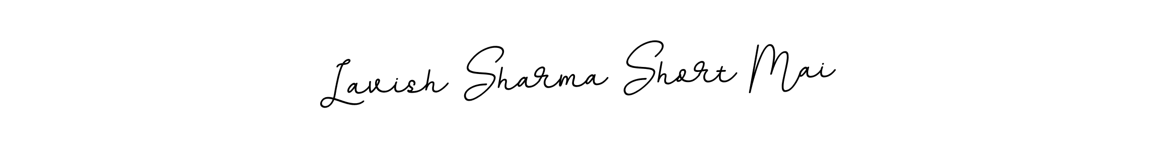 This is the best signature style for the Lavish Sharma Short Mai name. Also you like these signature font (BallpointsItalic-DORy9). Mix name signature. Lavish Sharma Short Mai signature style 11 images and pictures png