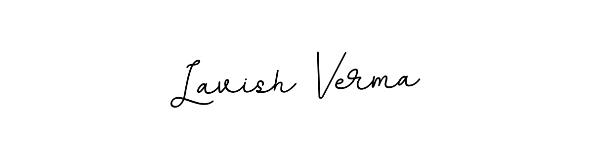 Also we have Lavish Verma name is the best signature style. Create professional handwritten signature collection using BallpointsItalic-DORy9 autograph style. Lavish Verma signature style 11 images and pictures png