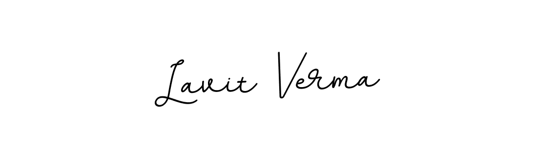 Create a beautiful signature design for name Lavit Verma. With this signature (BallpointsItalic-DORy9) fonts, you can make a handwritten signature for free. Lavit Verma signature style 11 images and pictures png
