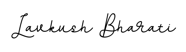 Try this chic Lavkush Bharati handwritten sign style. Using BallpointsItalic-DORy9 font elements, it gives your name a sleek, memorable identity. Lavkush Bharati signature style 11 images and pictures png