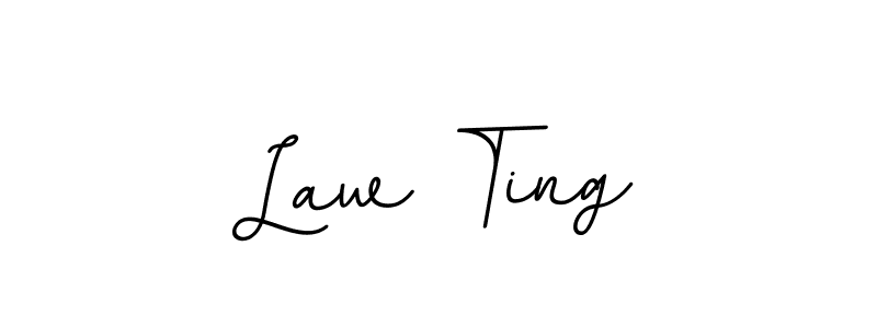 Also You can easily find your signature by using the search form. We will create Law Ting name handwritten signature images for you free of cost using BallpointsItalic-DORy9 sign style. Law Ting signature style 11 images and pictures png