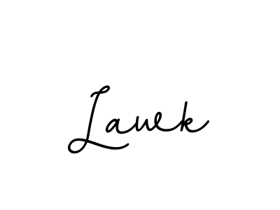 Use a signature maker to create a handwritten signature online. With this signature software, you can design (BallpointsItalic-DORy9) your own signature for name Lawk. Lawk signature style 11 images and pictures png