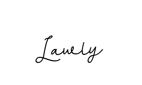 Make a beautiful signature design for name Lawly. With this signature (BallpointsItalic-DORy9) style, you can create a handwritten signature for free. Lawly signature style 11 images and pictures png