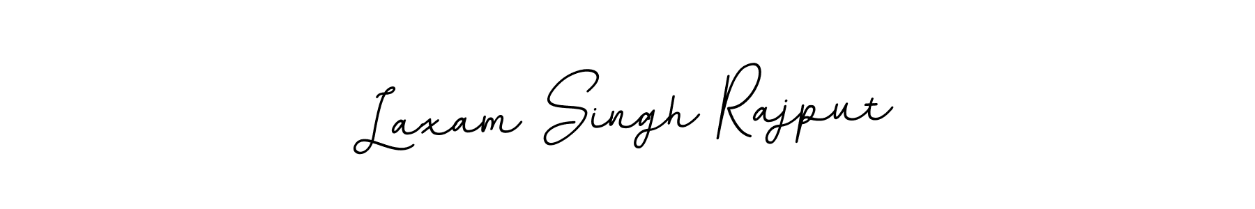 Make a beautiful signature design for name Laxam Singh Rajput. With this signature (BallpointsItalic-DORy9) style, you can create a handwritten signature for free. Laxam Singh Rajput signature style 11 images and pictures png