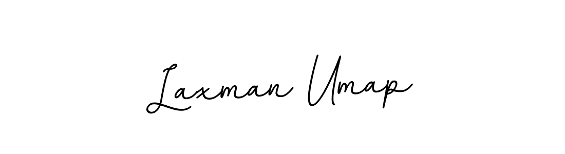 Make a beautiful signature design for name Laxman Umap. With this signature (BallpointsItalic-DORy9) style, you can create a handwritten signature for free. Laxman Umap signature style 11 images and pictures png