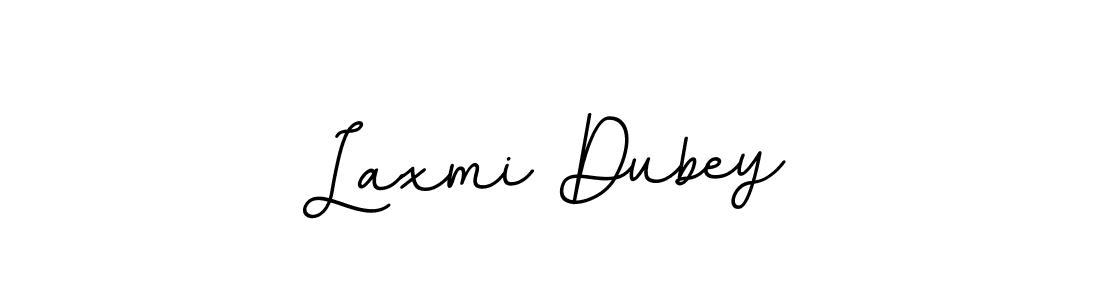 How to make Laxmi Dubey name signature. Use BallpointsItalic-DORy9 style for creating short signs online. This is the latest handwritten sign. Laxmi Dubey signature style 11 images and pictures png