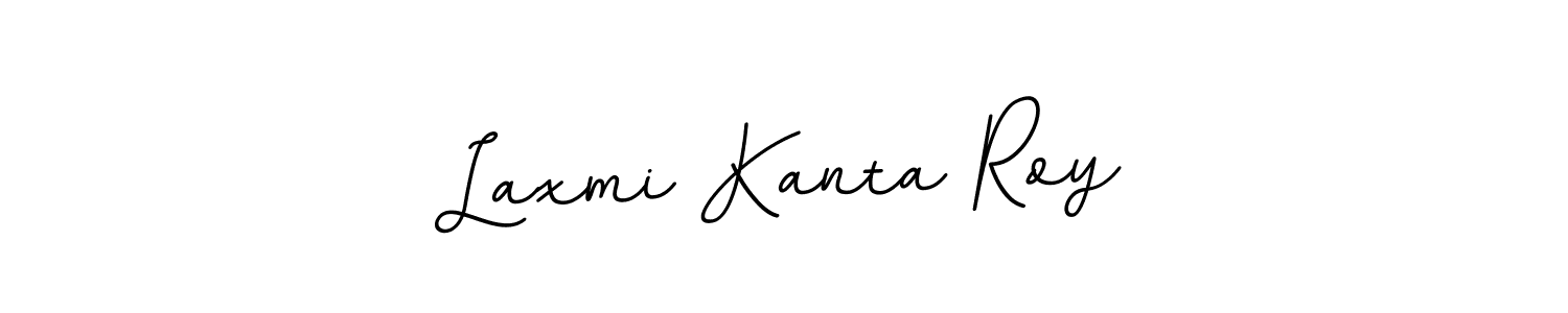 How to make Laxmi Kanta Roy name signature. Use BallpointsItalic-DORy9 style for creating short signs online. This is the latest handwritten sign. Laxmi Kanta Roy signature style 11 images and pictures png