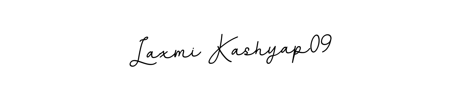 Design your own signature with our free online signature maker. With this signature software, you can create a handwritten (BallpointsItalic-DORy9) signature for name Laxmi Kashyap09. Laxmi Kashyap09 signature style 11 images and pictures png