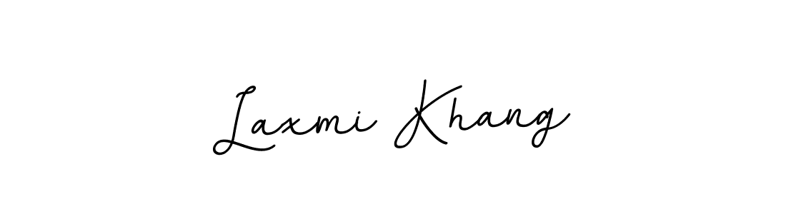 This is the best signature style for the Laxmi Khang name. Also you like these signature font (BallpointsItalic-DORy9). Mix name signature. Laxmi Khang signature style 11 images and pictures png