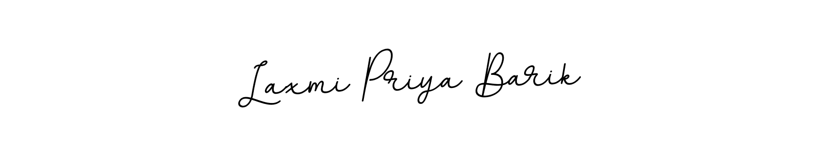 The best way (BallpointsItalic-DORy9) to make a short signature is to pick only two or three words in your name. The name Laxmi Priya Barik include a total of six letters. For converting this name. Laxmi Priya Barik signature style 11 images and pictures png