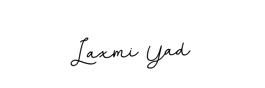 It looks lik you need a new signature style for name Laxmi Yad. Design unique handwritten (BallpointsItalic-DORy9) signature with our free signature maker in just a few clicks. Laxmi Yad signature style 11 images and pictures png