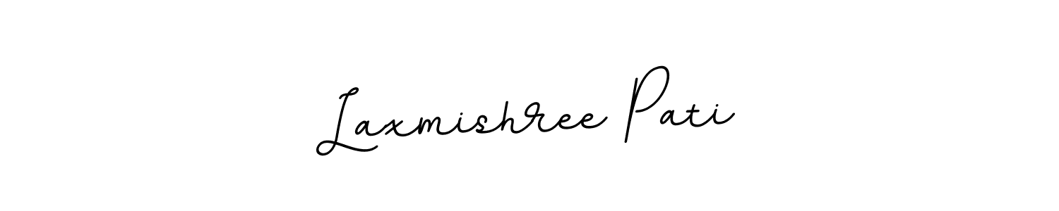 Use a signature maker to create a handwritten signature online. With this signature software, you can design (BallpointsItalic-DORy9) your own signature for name Laxmishree Pati. Laxmishree Pati signature style 11 images and pictures png