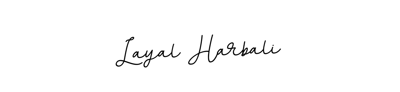 Also You can easily find your signature by using the search form. We will create Layal Harbali name handwritten signature images for you free of cost using BallpointsItalic-DORy9 sign style. Layal Harbali signature style 11 images and pictures png