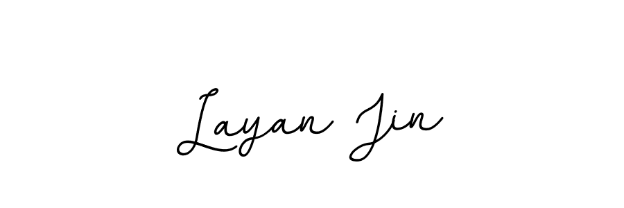 Create a beautiful signature design for name Layan Jin. With this signature (BallpointsItalic-DORy9) fonts, you can make a handwritten signature for free. Layan Jin signature style 11 images and pictures png