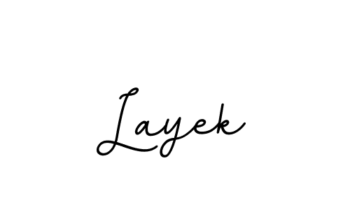 Use a signature maker to create a handwritten signature online. With this signature software, you can design (BallpointsItalic-DORy9) your own signature for name Layek. Layek signature style 11 images and pictures png