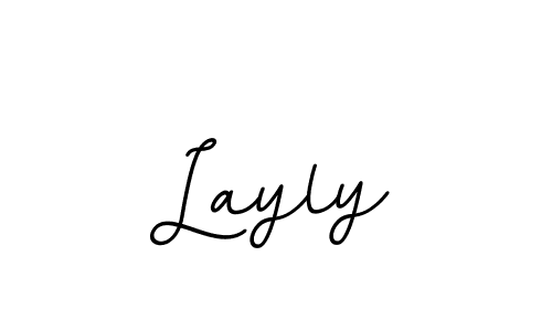 Layly stylish signature style. Best Handwritten Sign (BallpointsItalic-DORy9) for my name. Handwritten Signature Collection Ideas for my name Layly. Layly signature style 11 images and pictures png