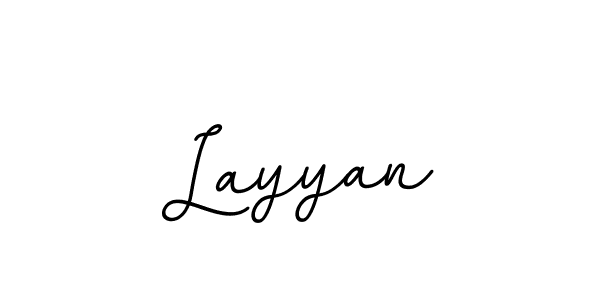 Also we have Layyan name is the best signature style. Create professional handwritten signature collection using BallpointsItalic-DORy9 autograph style. Layyan signature style 11 images and pictures png