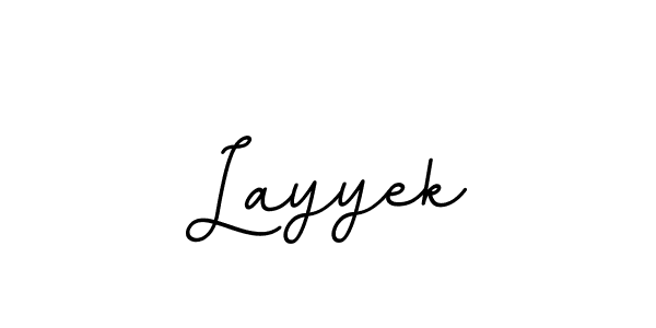 if you are searching for the best signature style for your name Layyek. so please give up your signature search. here we have designed multiple signature styles  using BallpointsItalic-DORy9. Layyek signature style 11 images and pictures png