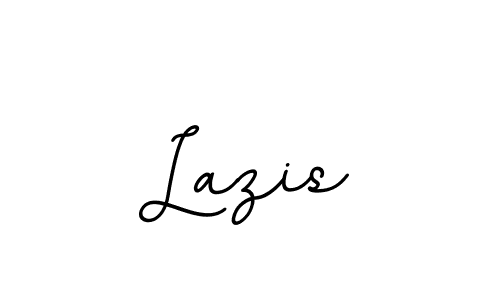 Use a signature maker to create a handwritten signature online. With this signature software, you can design (BallpointsItalic-DORy9) your own signature for name Lazis. Lazis signature style 11 images and pictures png