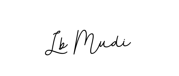 Similarly BallpointsItalic-DORy9 is the best handwritten signature design. Signature creator online .You can use it as an online autograph creator for name Lb Mudi. Lb Mudi signature style 11 images and pictures png