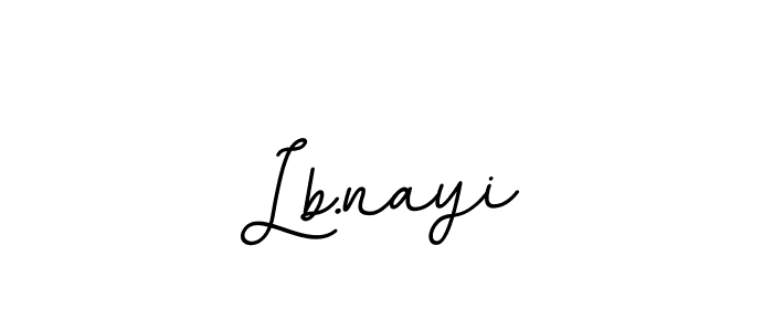 Lb.nayi stylish signature style. Best Handwritten Sign (BallpointsItalic-DORy9) for my name. Handwritten Signature Collection Ideas for my name Lb.nayi. Lb.nayi signature style 11 images and pictures png