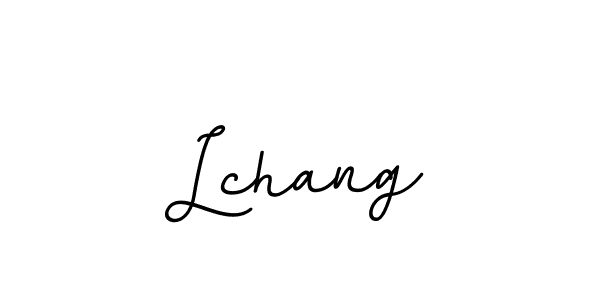 Lchang stylish signature style. Best Handwritten Sign (BallpointsItalic-DORy9) for my name. Handwritten Signature Collection Ideas for my name Lchang. Lchang signature style 11 images and pictures png