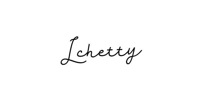 You should practise on your own different ways (BallpointsItalic-DORy9) to write your name (Lchetty) in signature. don't let someone else do it for you. Lchetty signature style 11 images and pictures png