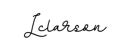 Design your own signature with our free online signature maker. With this signature software, you can create a handwritten (BallpointsItalic-DORy9) signature for name Lclarson. Lclarson signature style 11 images and pictures png