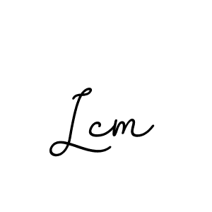 How to make Lcm name signature. Use BallpointsItalic-DORy9 style for creating short signs online. This is the latest handwritten sign. Lcm signature style 11 images and pictures png