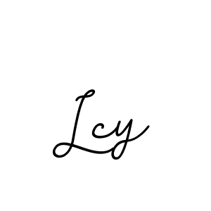 You should practise on your own different ways (BallpointsItalic-DORy9) to write your name (Lcy) in signature. don't let someone else do it for you. Lcy signature style 11 images and pictures png