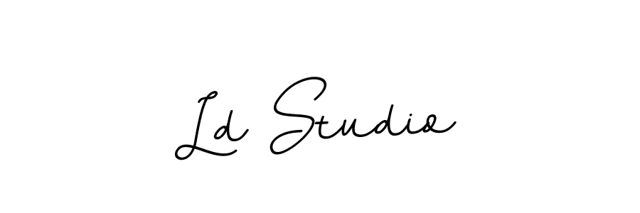 It looks lik you need a new signature style for name Ld Studio. Design unique handwritten (BallpointsItalic-DORy9) signature with our free signature maker in just a few clicks. Ld Studio signature style 11 images and pictures png