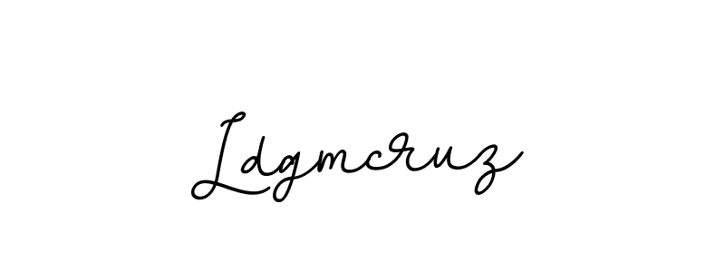 Design your own signature with our free online signature maker. With this signature software, you can create a handwritten (BallpointsItalic-DORy9) signature for name Ldgmcruz. Ldgmcruz signature style 11 images and pictures png