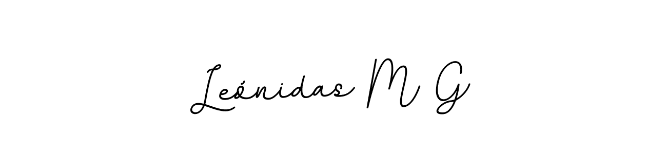 Check out images of Autograph of Leónidas M G name. Actor Leónidas M G Signature Style. BallpointsItalic-DORy9 is a professional sign style online. Leónidas M G signature style 11 images and pictures png