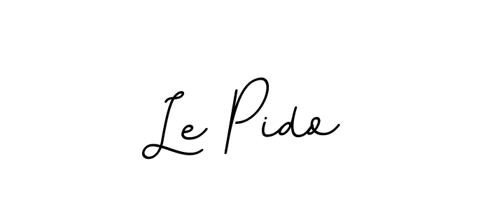 Create a beautiful signature design for name Le Pido. With this signature (BallpointsItalic-DORy9) fonts, you can make a handwritten signature for free. Le Pido signature style 11 images and pictures png